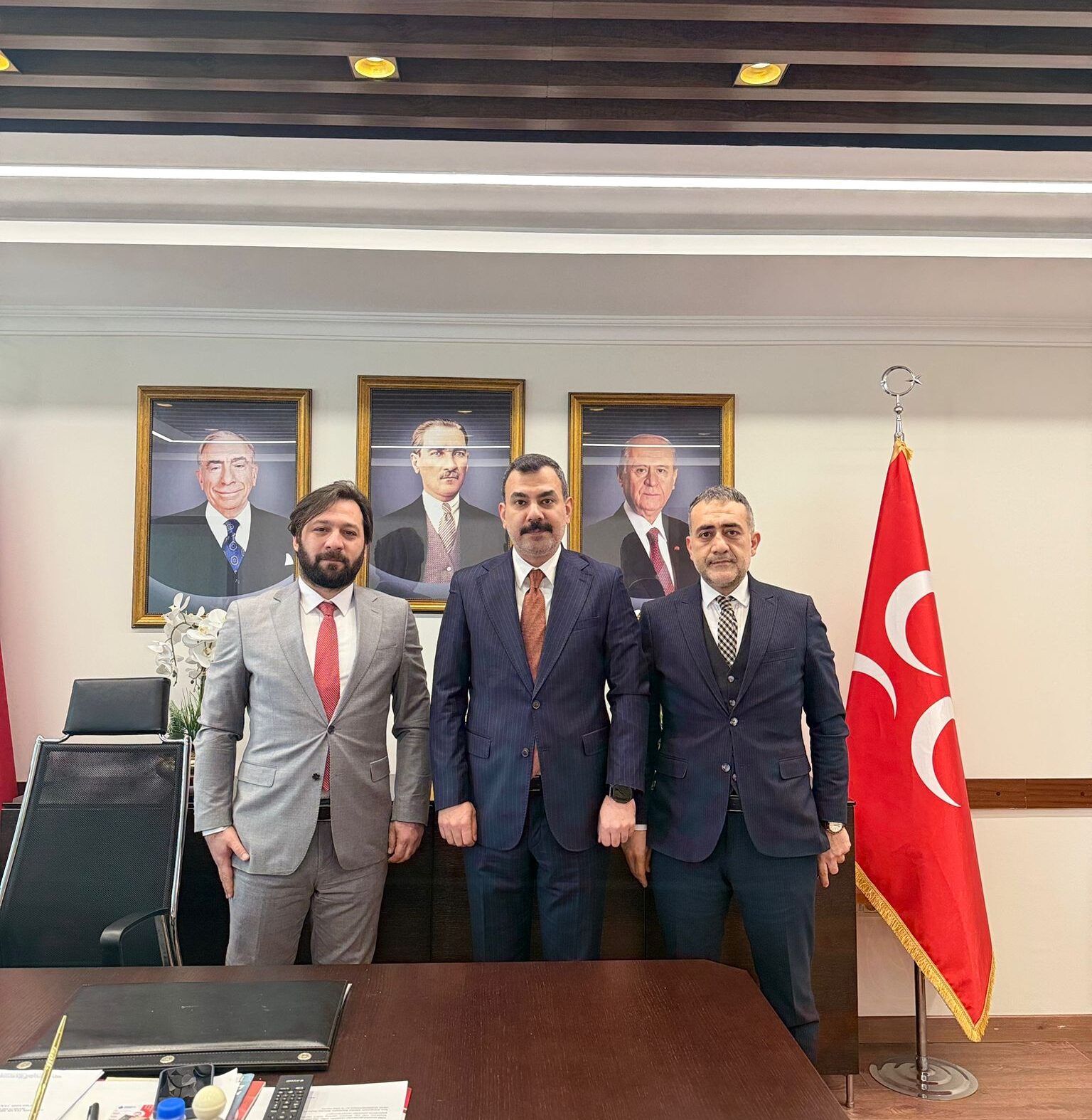 İBB Meclisi MHP Grup Başkanvekili Sn. Orkun AYHAN ziyareti